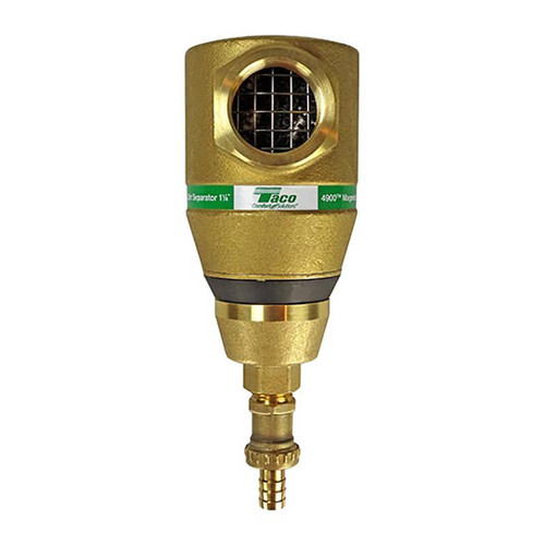  Taco 49MD-125T-2 Magnetic Dirt Separator, 1-1/4" NPT BRONZE IN-LINE Connection 