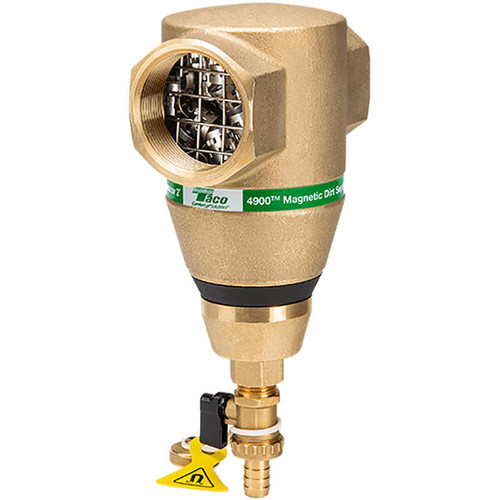  Taco 49MD-200T-2 Magnetic Dirt Separator, 2" NPT BRONZE IN-LINE Connection 
