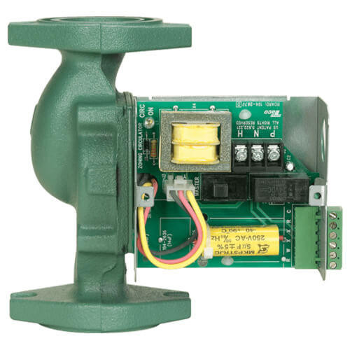  Taco 0010-ZF3-2 Cast Iron Zoning Circulator With Built-in Relay, Accepts 3/4", 1", 1-1/4", 1-1/2" Flanged Connections, Flanges Not Included 