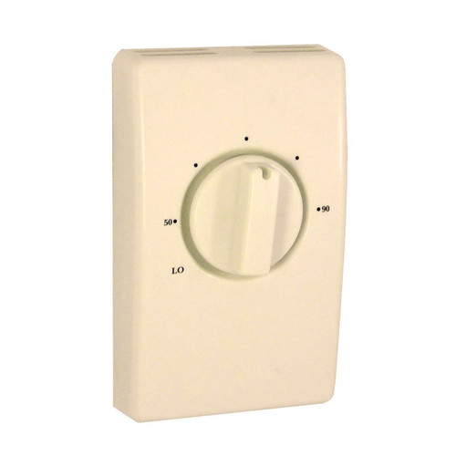  Markel S2022H10AB Single Pole Wall Mounted Line Voltage Thermostat - Almond Color 