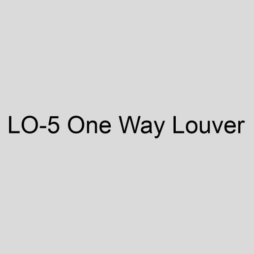 Modine 13751 LO-5 One Way Louver 