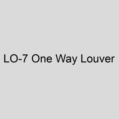  Modine 13801 LO-7 One Way Louver 