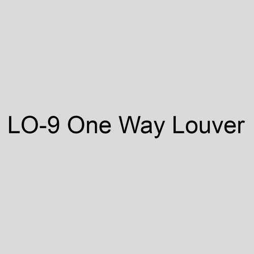  Modine 27305 LO-9 One Way Louver 