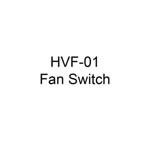  Chromalox HVF-01 Fan Switch (No Relay) PCN 219504 