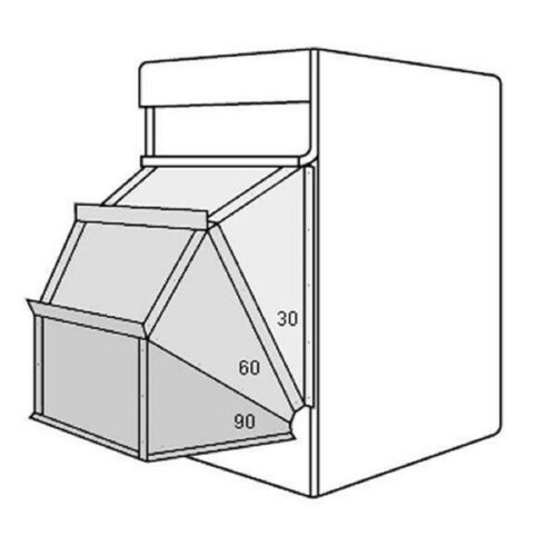  Modine 3H36988-2 FP 48594 30 Degree Hood, Order 2 For 60 Degrees, Order 3 For 90 Degrees, 3H0369880002 