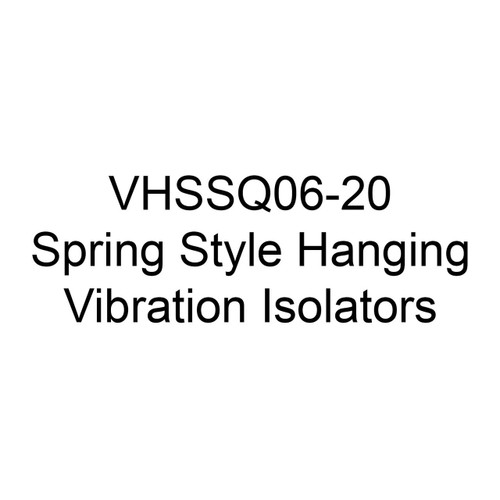  Soler And Palau VHSSQ06-20 Hanging Vibration Isolator, Spring 