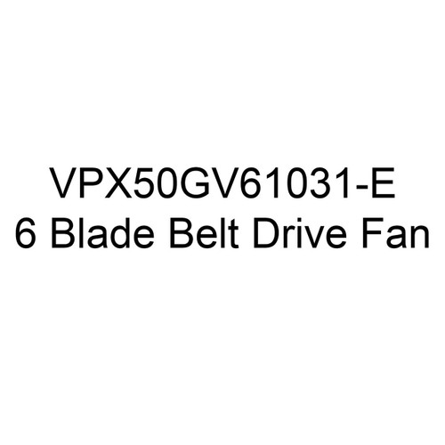  J&D Manufacturing VPX50GV61031-E 50 Inch Panel Fan, 20,900 CFM, Belt Drive, 230/460V/3Ph 