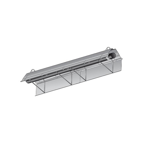  Re-Verber-Ray SSE-SS 62 Inch Long x 10.5 Inch Wide Stainless Steel Side Shield Extension 