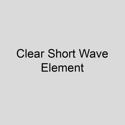  Re-Verber-Ray EL-SC-A24 24 Inch Long Clear Short Wave Element, 120V, 1500W 