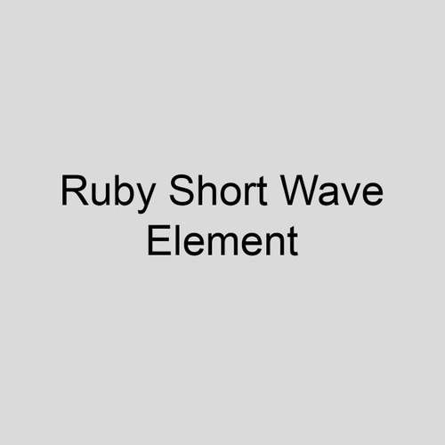  Re-Verber-Ray EL-SR-D24 24 Inch Long Ruby Short Wave Element, 277V, 1600W 