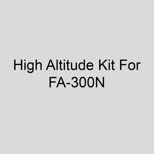  Re-Verber-Ray HKN-41-10 High Altitude Kit For FA-300N, Natural Gas, Installed At Elevations Between 2001-4500 Ft. 