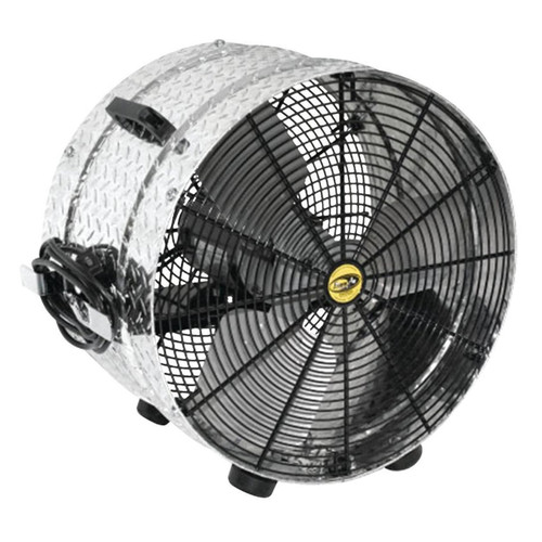  J&D Manufacturing VI2012B1 20 Inch Portable Drum Fan, 4,760 CFM, Direct Drive, 115/230V/1Ph 