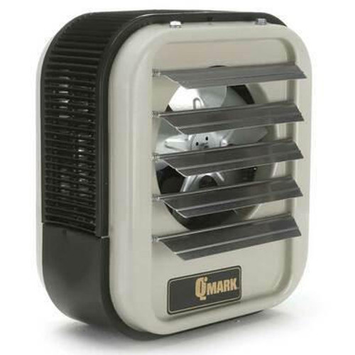 QMark MUH0581-PRO Electric Unit Heater With Factory Installed Thermostat And Disconnect, 5KW, 208V 1-3PH 24A 