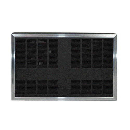  Markel J3349-BMS Heavy Duty Fan Forced Electric Wall Heater, With Relay Only, 9600 Watts, 208V/3PH, Brown Color 