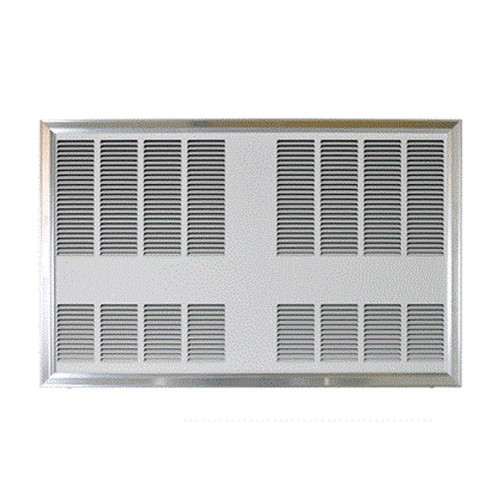  Markel F3346-BMS-W Heavy Duty Fan Forced Electric Wall Heater, With Relay Only, 6000 Watts, 208V/1PH, White Color 