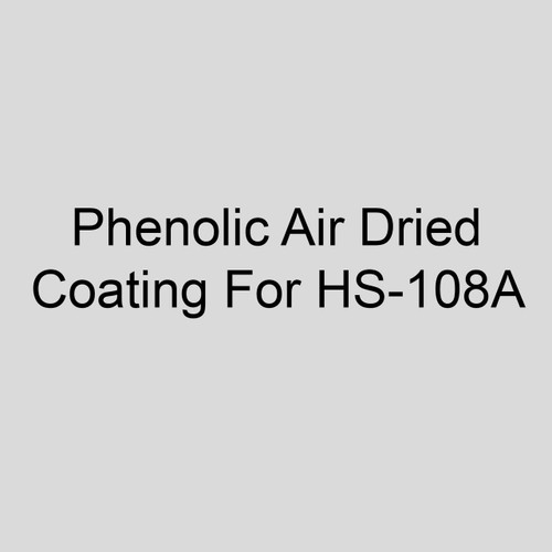  Sterling V1 Factory Applied Phenolic Air Dried Coating For HS-108A 