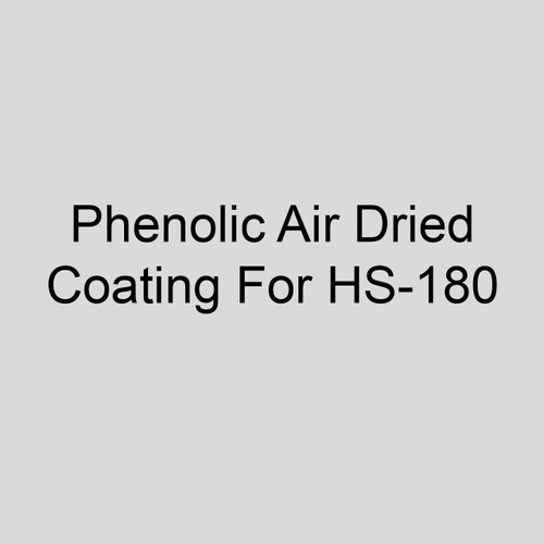  Sterling V1 Factory Applied Phenolic Air Dried Coating For HS-180 