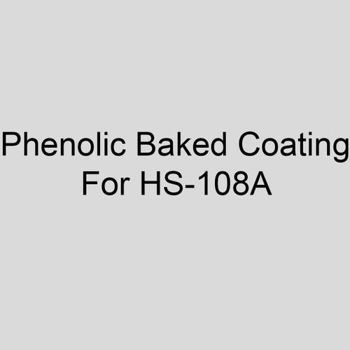  Sterling V2 Factory Applied Phenolic Baked Coating For HS-108A 