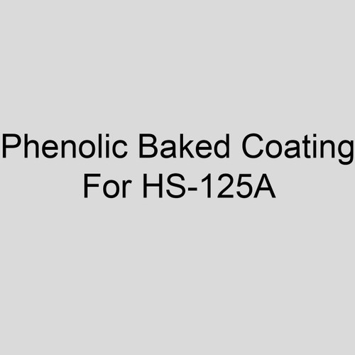  Sterling V2 Factory Applied Phenolic Baked Coating For HS-125A 