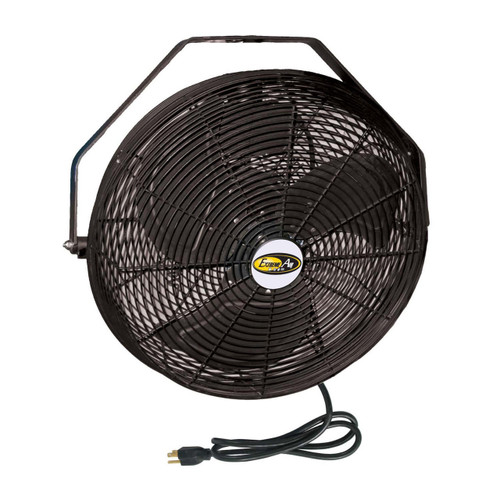  J&D Manufacturing POW18B 18 Inch Indoor/Outdoor Fan, Black, 2,210 CFM, Direct Drive, 115V/1PH 