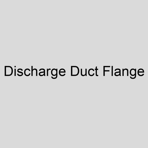  Sterling M8-125 Factory Installed Discharge Duct Flange, For Blower Unit Size 125 Only 