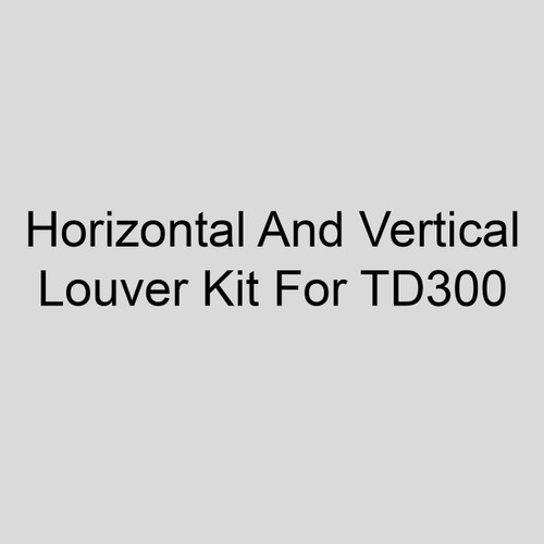  Sterling 11AS-X5-300 Horizontal And Vertical Louver Kit For TD300 