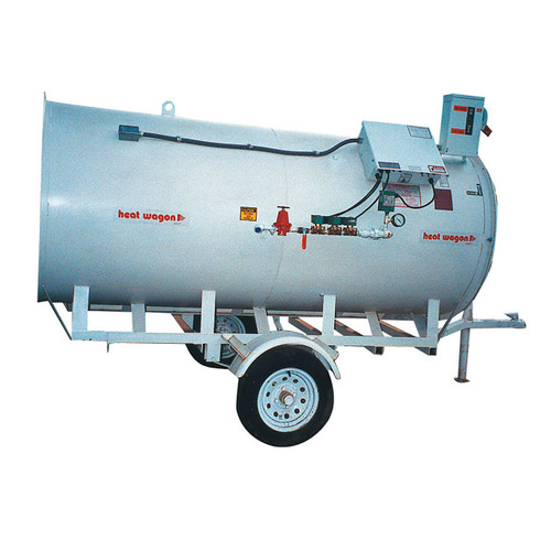  Heat Wagon 4220-1 Natural Gas Direct Fired Construction Heater, 7000000 BTU/HR, 208-240 Volt, 3 Phase 