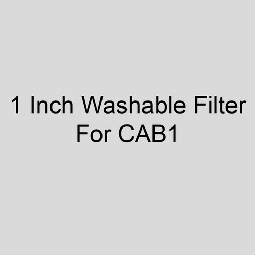  Sterling B1-CAB1 Factory Installed 1 Inch Washable Filter For CAB1 