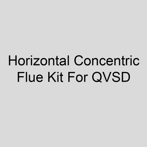  Sterling 11AS-M5 Horizontal Concentric Flue Kit For QVSD 