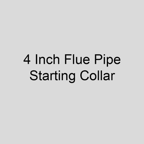  Sterling 1140504020 4 Inch Flue Pipe Starting Collar 