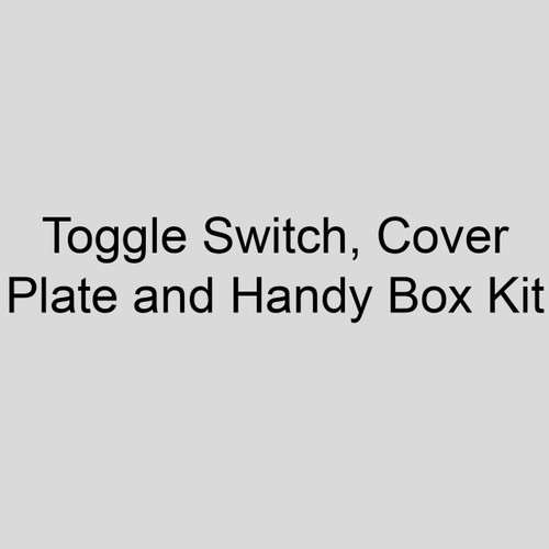  Sterling 1140147000 Toggle Switch, Cover Plate and Handy Box Kit 