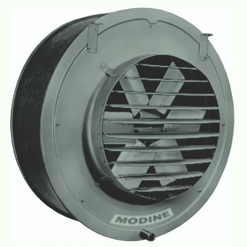  Modine PT610LB04SA Horizontal Power Throw Hydronic Unit Heater, LOT Low Temp Coil, 208V-3Ph, Enclosed Motor 