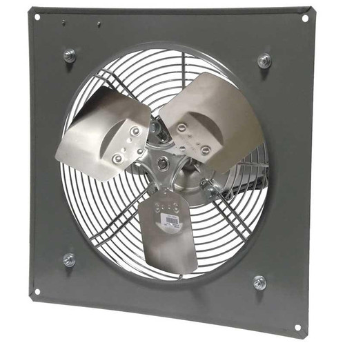  Canarm P14-1VHE 14 Inch Panel Mounted Direct Drive Speed Controllable High Efficiency Exhaust Fan 1,800CFM At 0" Static 115V 1PH 1.0A 