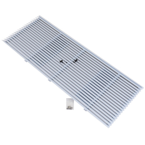  Amana AGK01QW Horizontally Louvered Extruded Aluminum Exterior Grille - Quiet White 