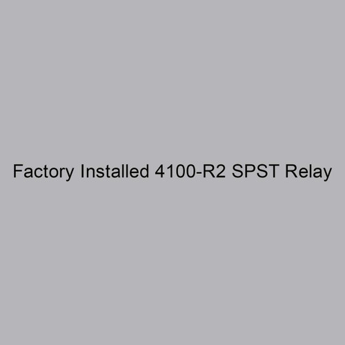  Markel 4100-R2 Factory Installed SPST Relay 