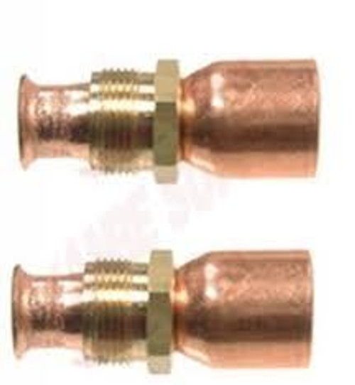  Honeywell 272708A Set Of 2 Of 1/2" Inverted Flare Fittings 