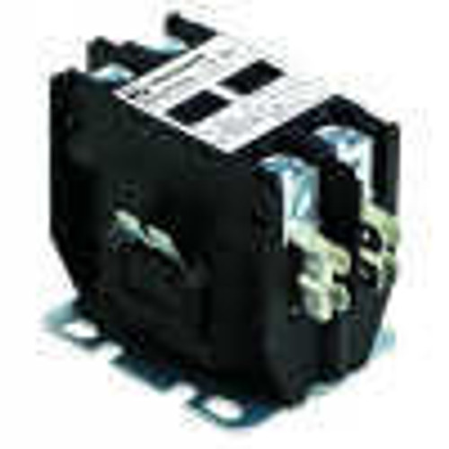 Honeywell DP1030A1001 Economy Contactor. Poles: 1. Coil Voltage: 24v. Contact Rating: 30amps. 50/60 Hz 