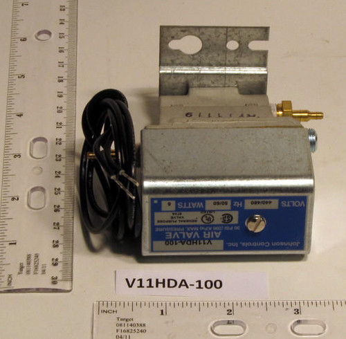  Johnson Controls V11HDA-100 3-way 440-480 V. Air Valve 50/60 Hz. 