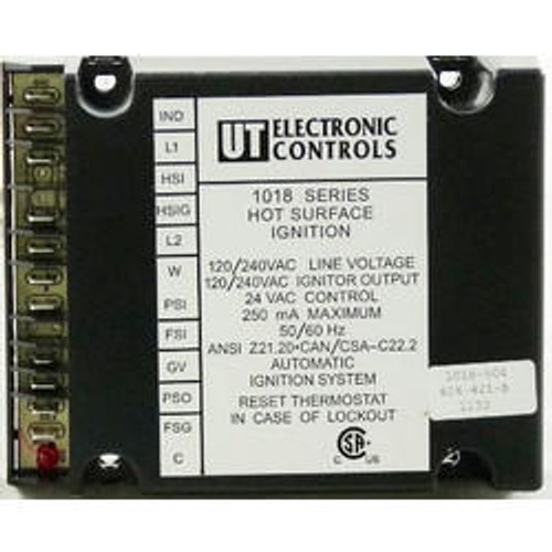  Nordyne 626421R Hot Surface Ignition Control 1018-204 Replaces 626421 1018-504, 1018-204 