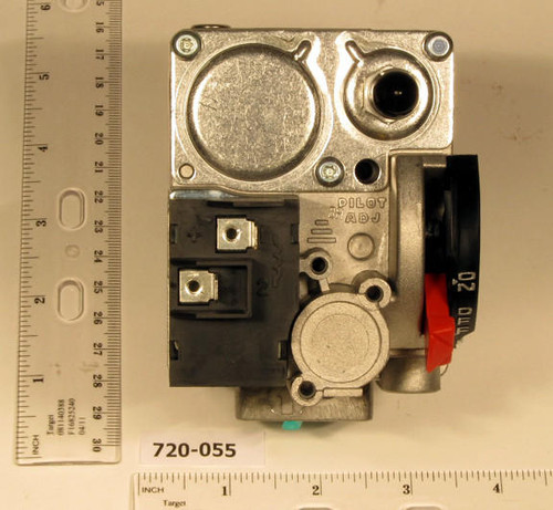  Robertshaw 720-055 24v 1/2" X 3/8" Step Opening Hot Surface Ignition Gas Valve 125,000 BTU With Bui 