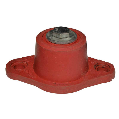 Canarm R-B-8860041 Vibration Isolator, Rubber, 40 Lbs, Red, .35 Inch Deflection, 11/32 Inch Tap Size