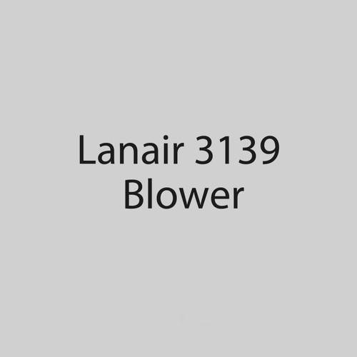  Lanair 3139 Blower, Wheel Flange 