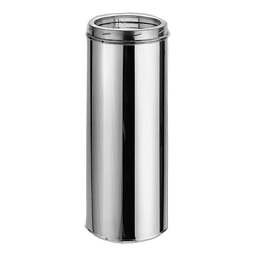  Lanair 4802 18 Inch x 6 Inch Chimney Pipe, Galvalume 