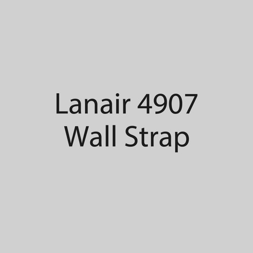  Lanair 4907 6 Inch Wall Strap, Galvalume 