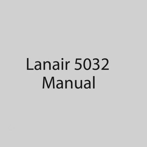  Lanair 5032 Manual, MXD200 