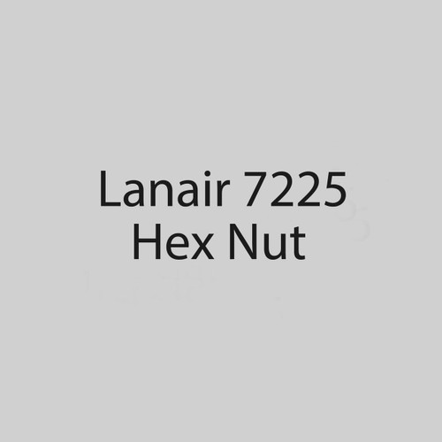  Lanair 7225 8 - 32 Hex Nut 