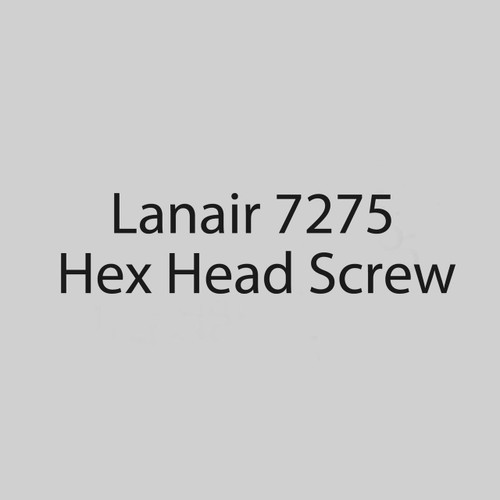  Lanair 7275 3/8-16 x 2-1/2 Stainless Steel Hex Head Cap Screw 
