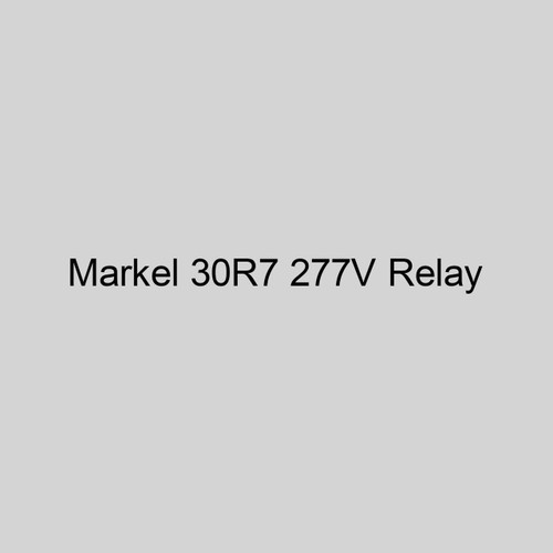  Markel 30R7 277V Relay For 3000 Series 