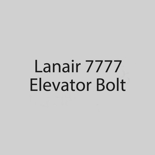 Lanair 7777 1/4 x 1.5 Inch Length Elevator Bolt 