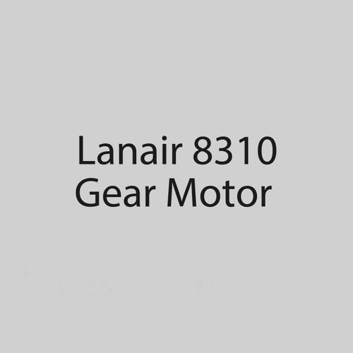  Lanair 8310 Gear Motor, MX150 